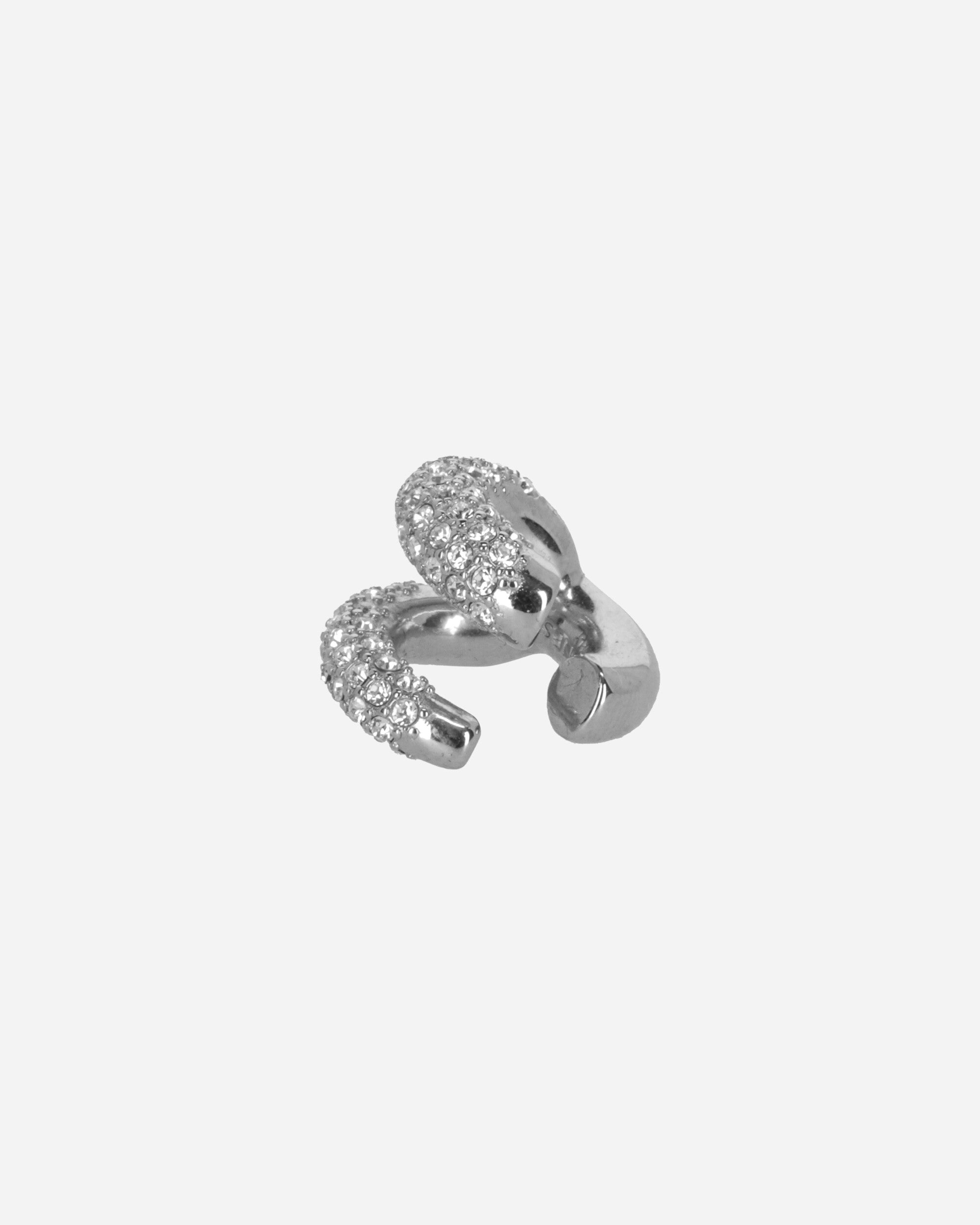 Crystal Stellar Ear Cuff Silver - 3