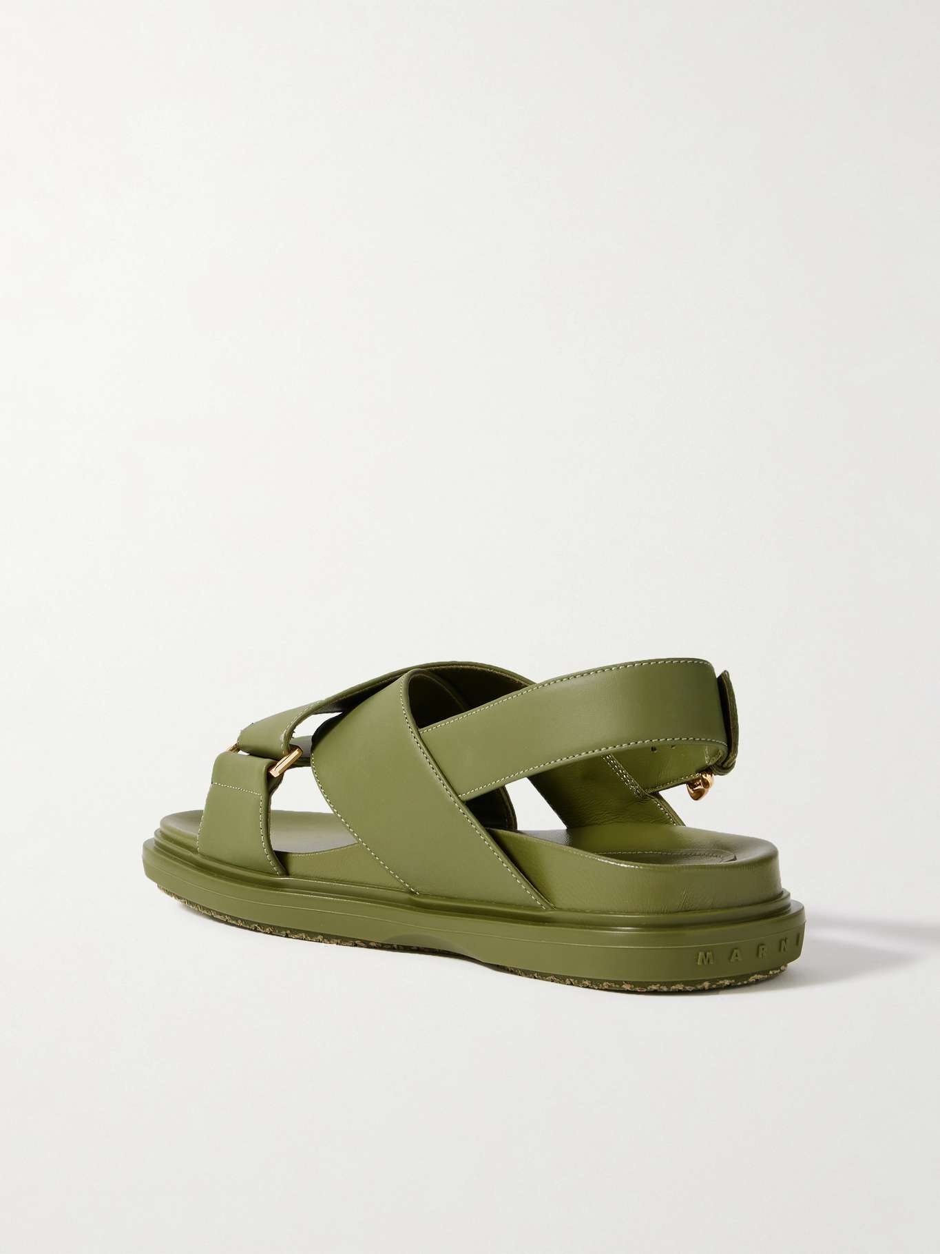 Fussbett denim slingback sandals - 3