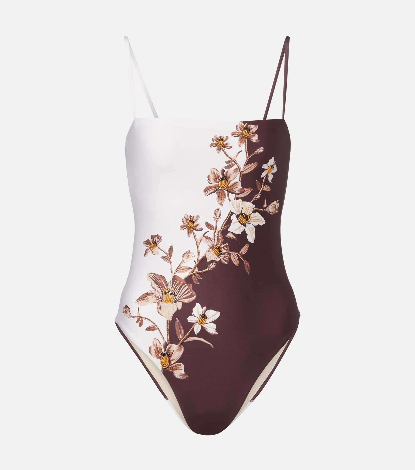 Durazno floral swimsuit - 1
