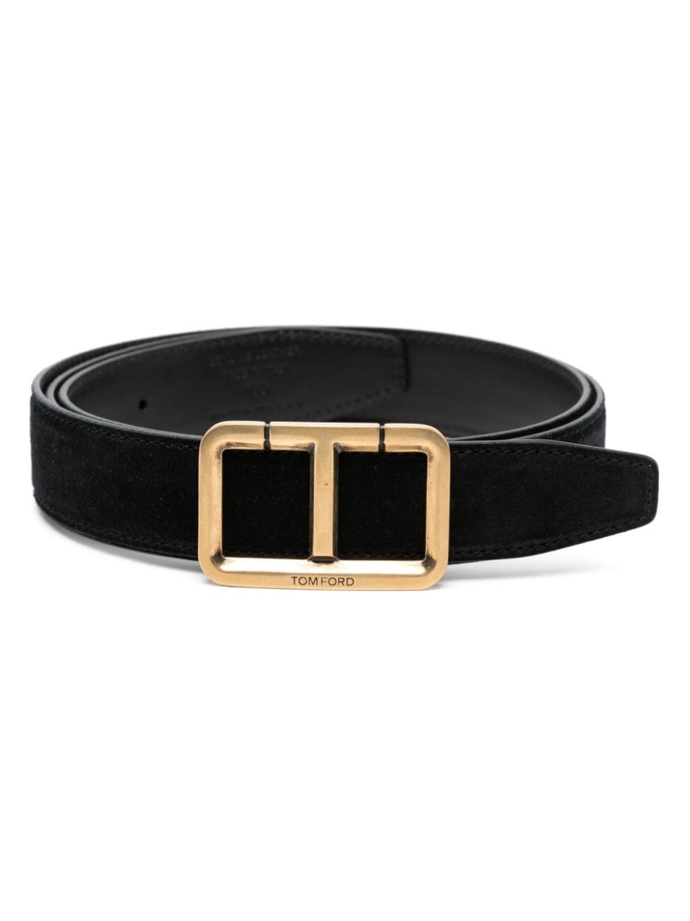TOM FORD T-buckle leather belt farfetch REVERSIBLE