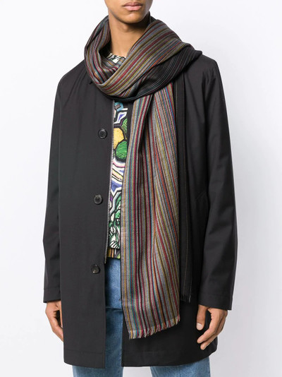 Paul Smith striped scarf outlook