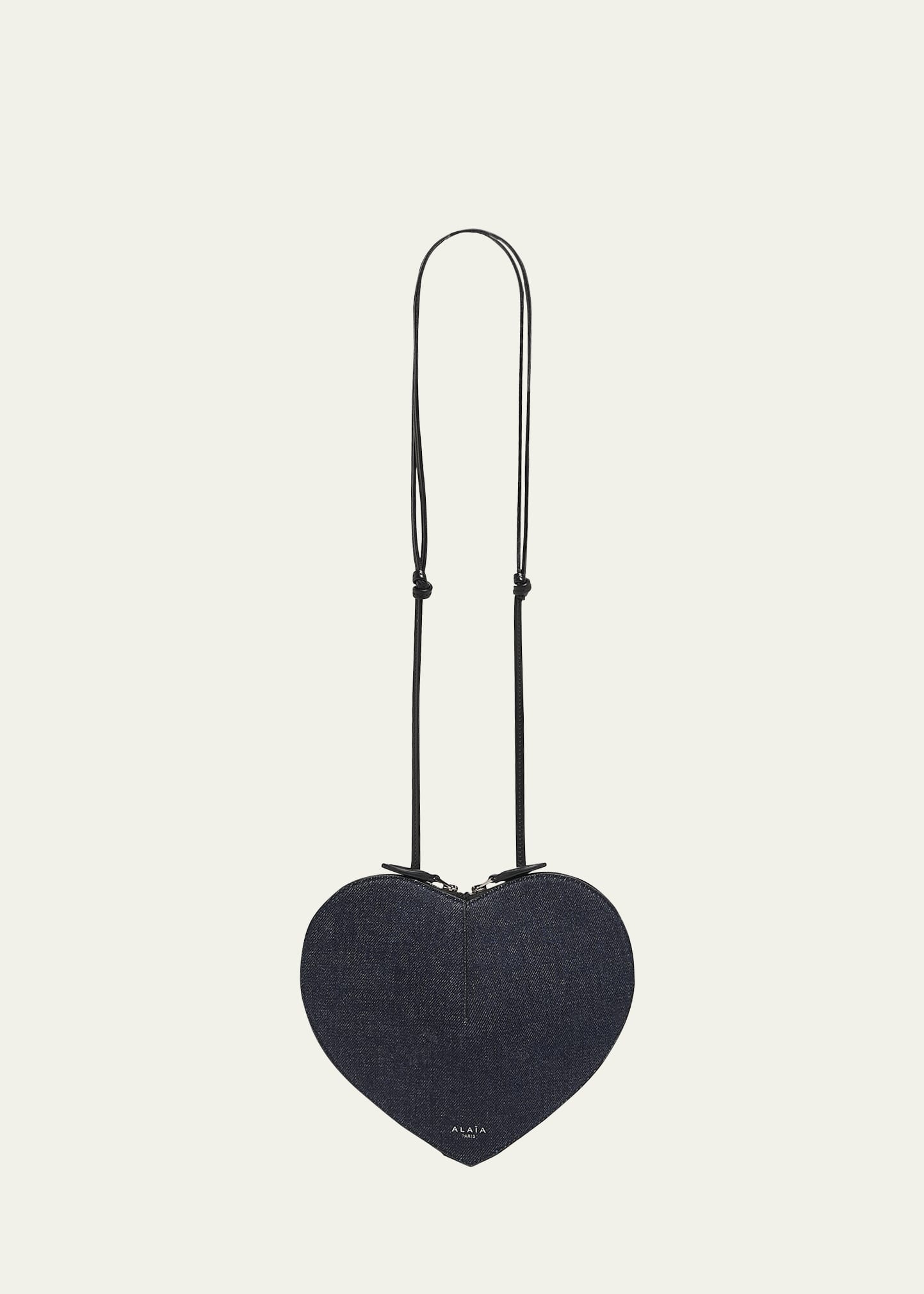 Le Coeur Crossbody Bag in Denim - 1