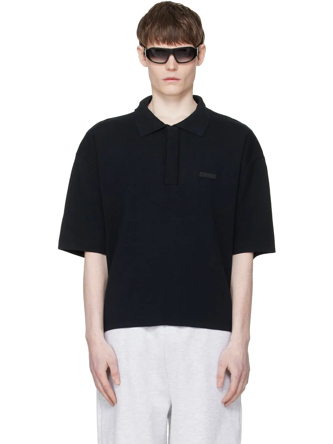 Black SS Club Polo - 1
