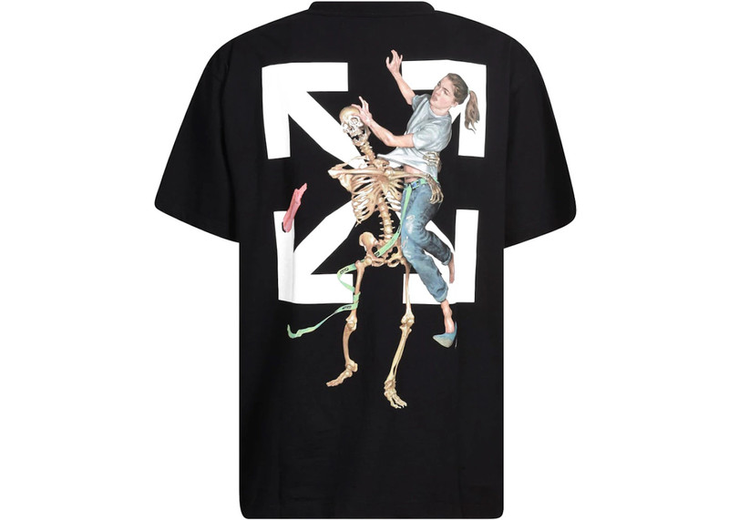 Off-White OFF-WHITE Pascal Skeleton Tee Black outlook