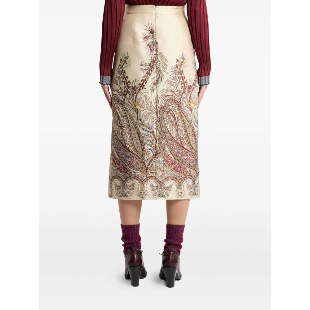 Etro Neutrals Skirts - A-Line Skirts Women - 5