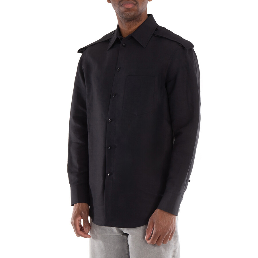 Burberry Long Sleeve Knight-Hardware Printed Shirt - 2