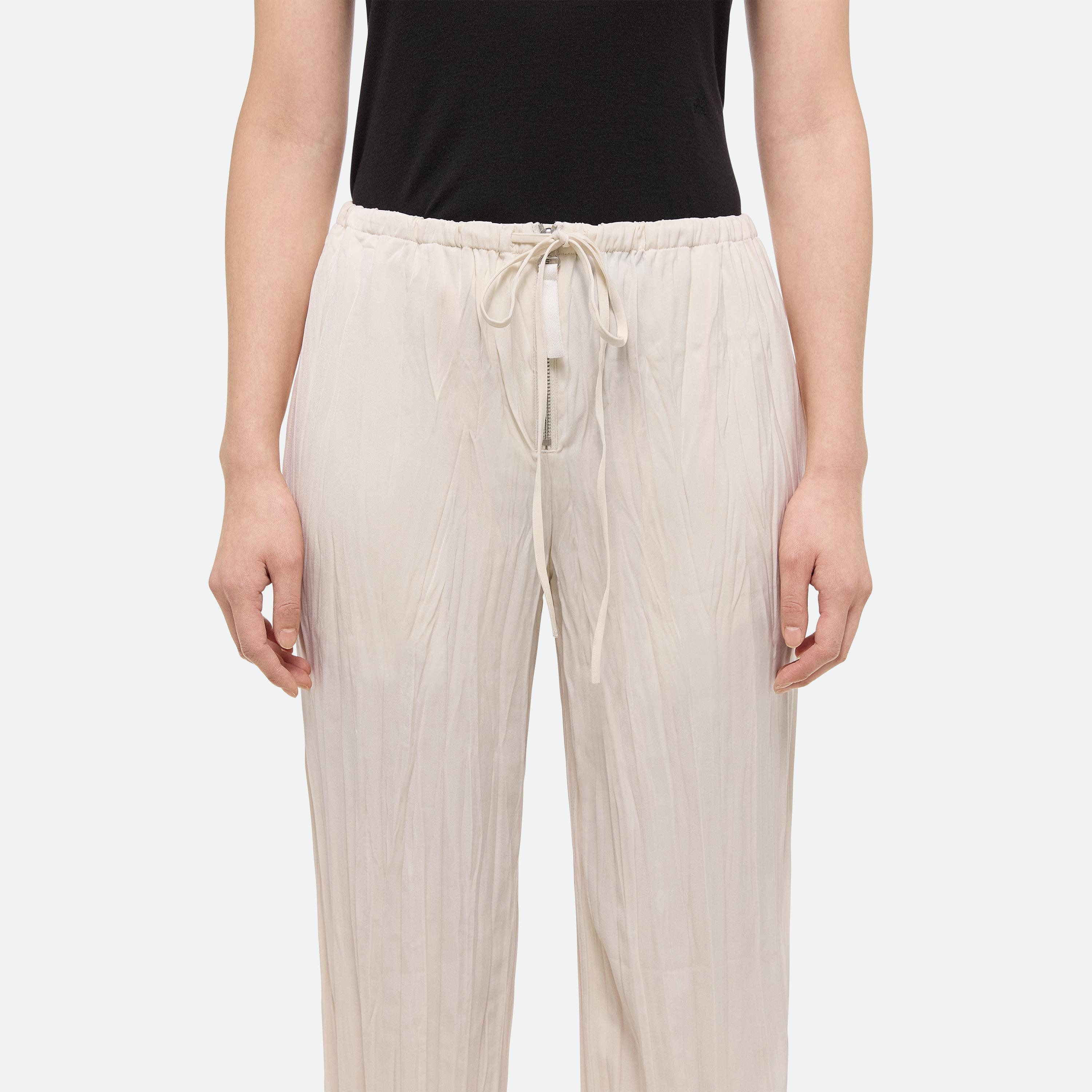CRUSHED SATIN PANT - 6