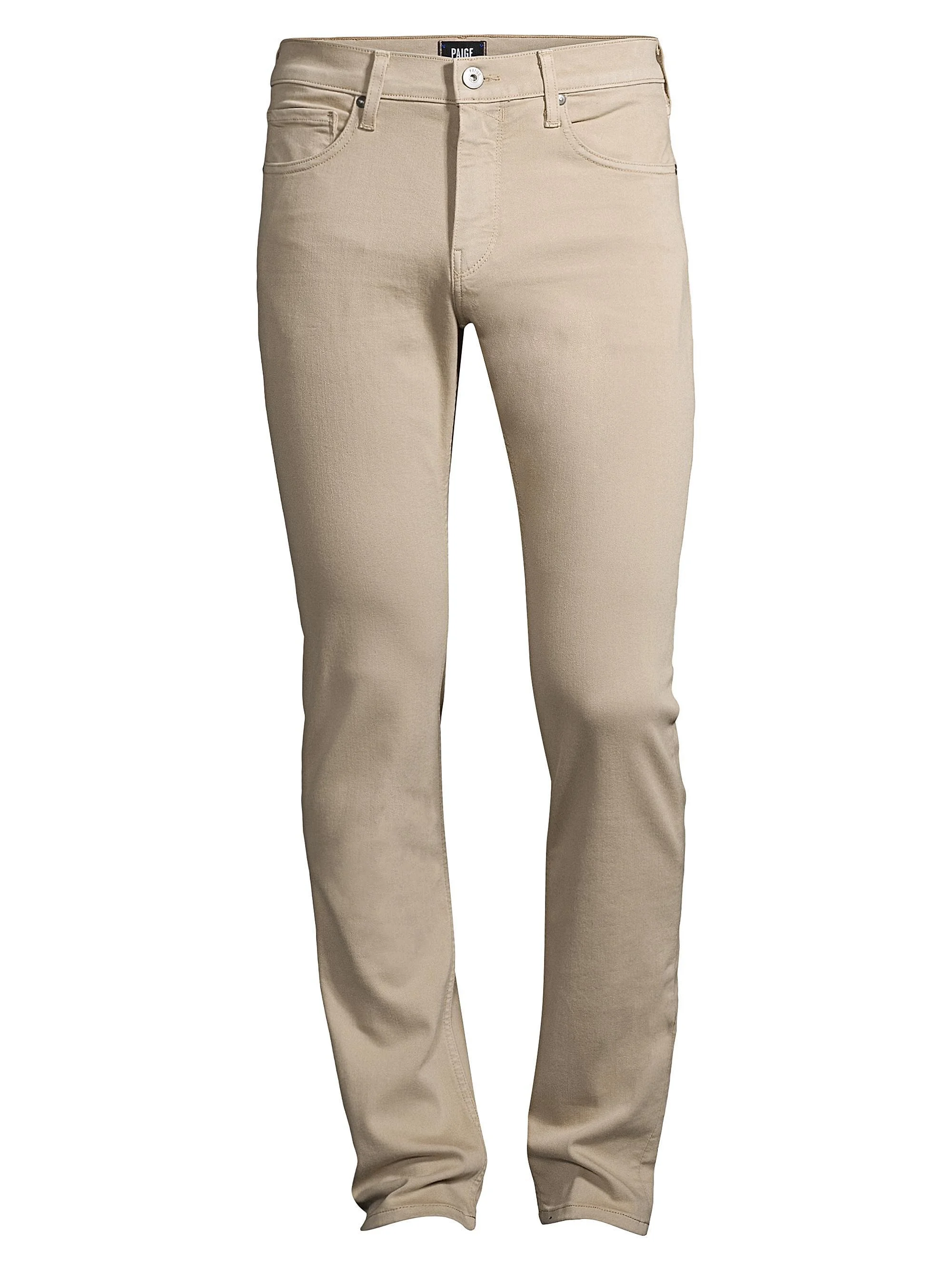 Lennox Stretch Slim-Fit Jeans - Toasted Almond - 1