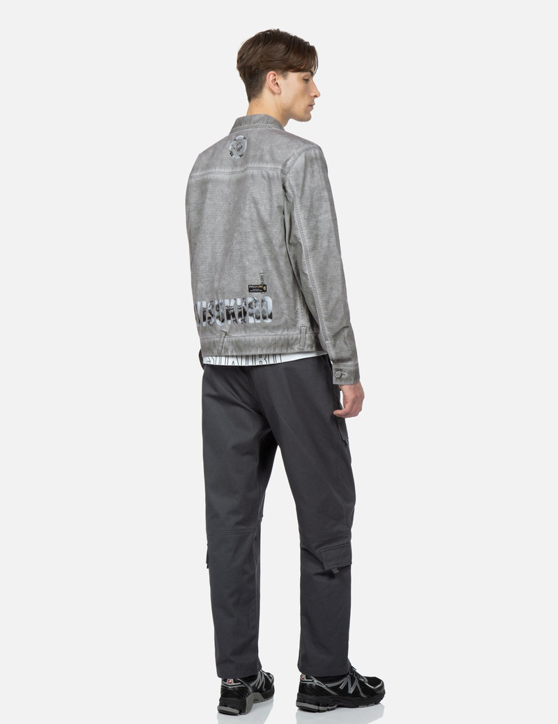 Logo Print Garment Dye Jacket 3