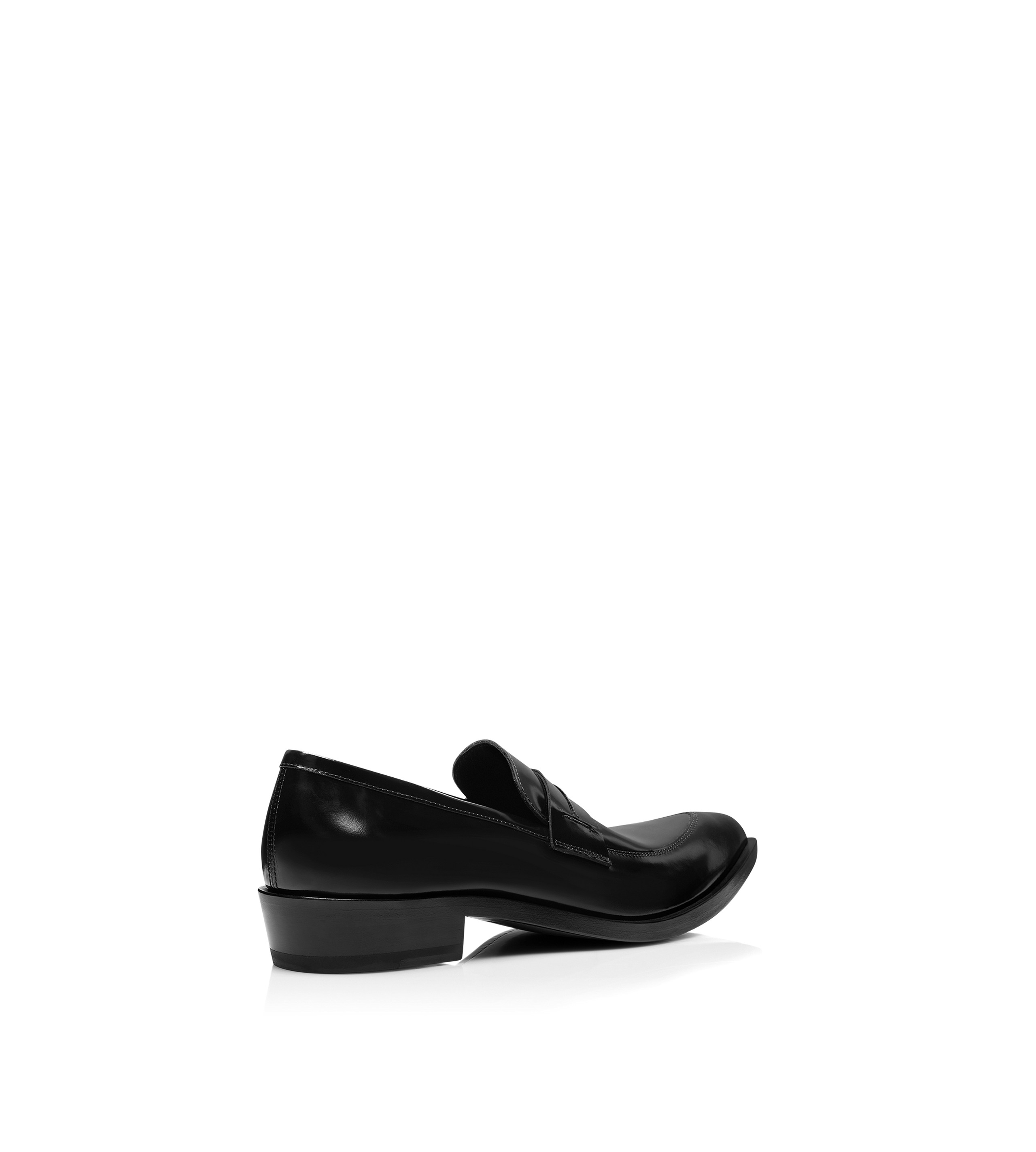 BRUSHED LEATHER LOAFER - 3