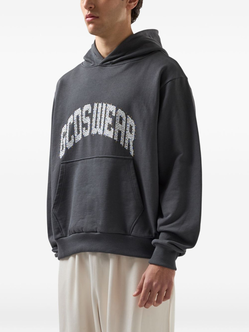 rhinestones-embellished hoodie 4
