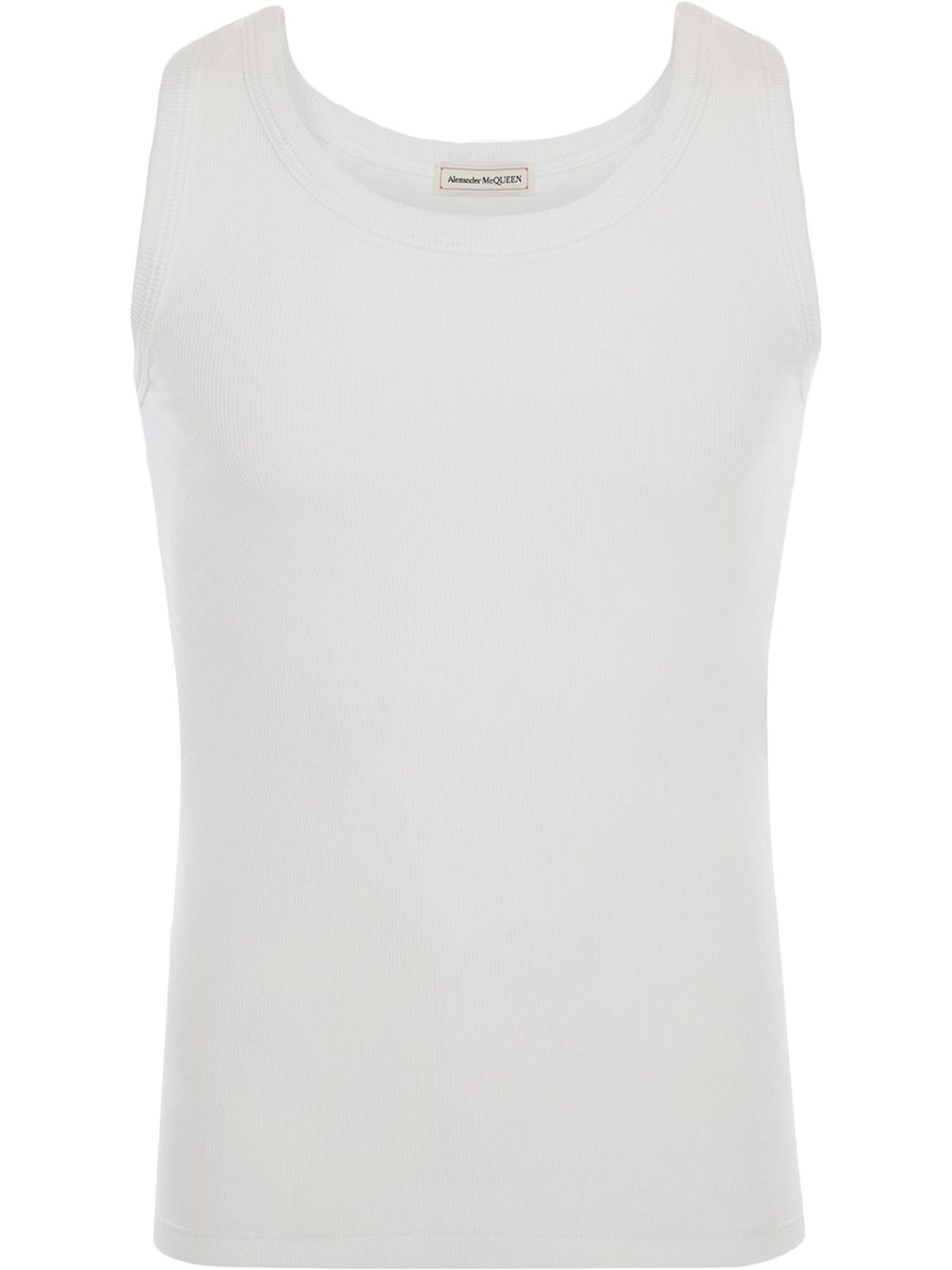 stretch-cotton tank top - 1