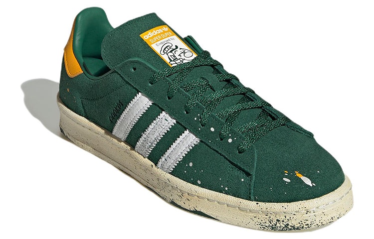 adidas COOK x Campus 80 'Paint Splatter - Dark Green' GY7005 - 3