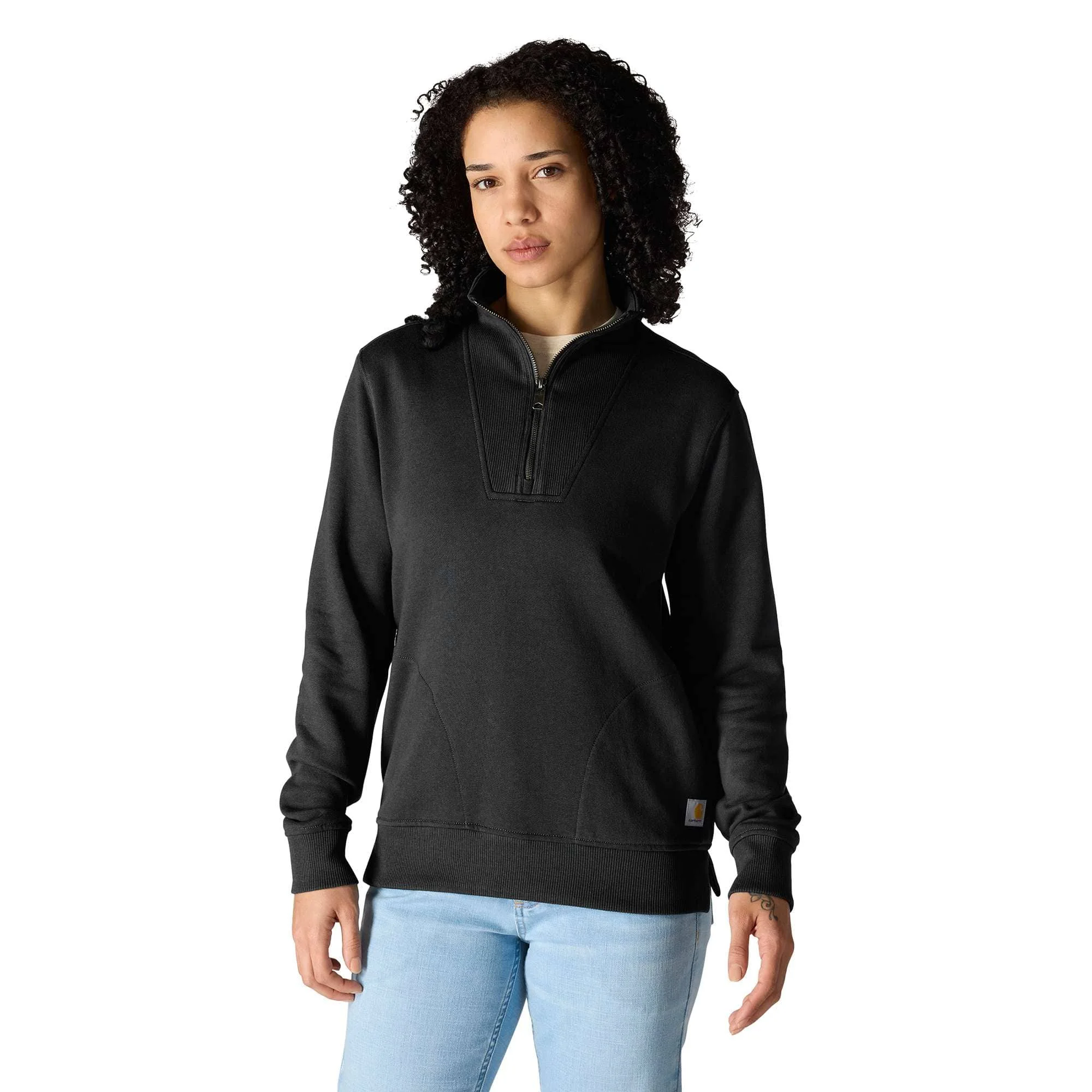 Women's TENCEL™ Fiber Series Half-Zip Sweatshirt - 1