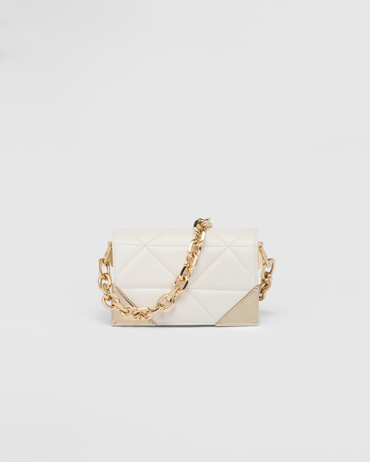 Quilted nappa leather shoulder bag - 4