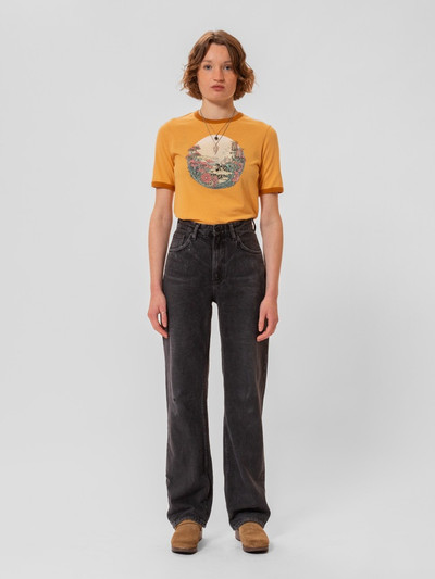 Nudie Jeans Lova Dreams T-Shirt Ochre outlook