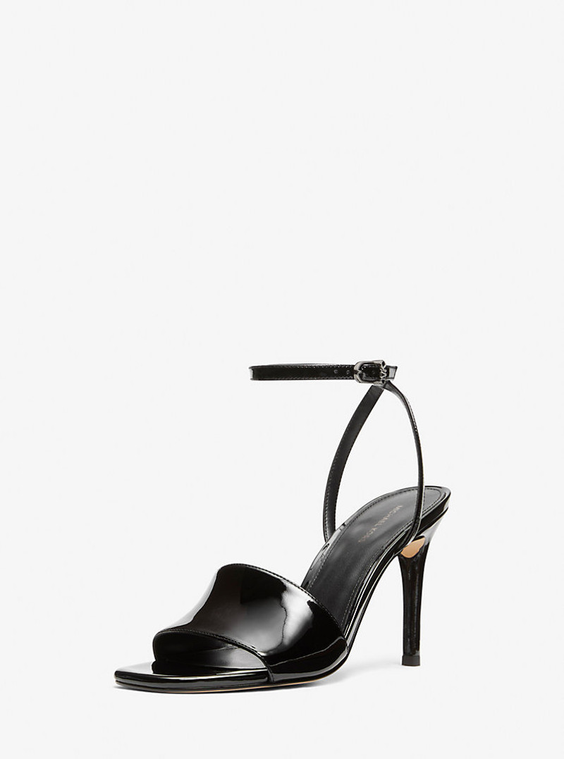 MICHAEL KORS Elyse Patent Leather Sandal outlook
