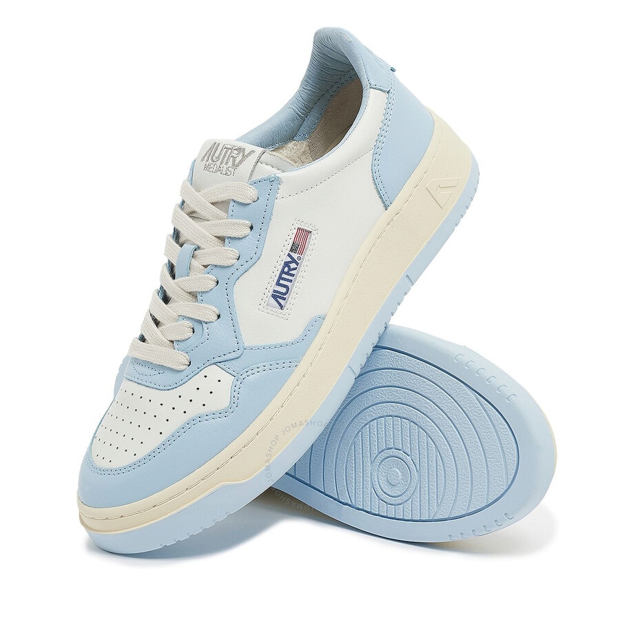 Autry Ladies Blue Wmns Medalist Low Top Sneakers - 3