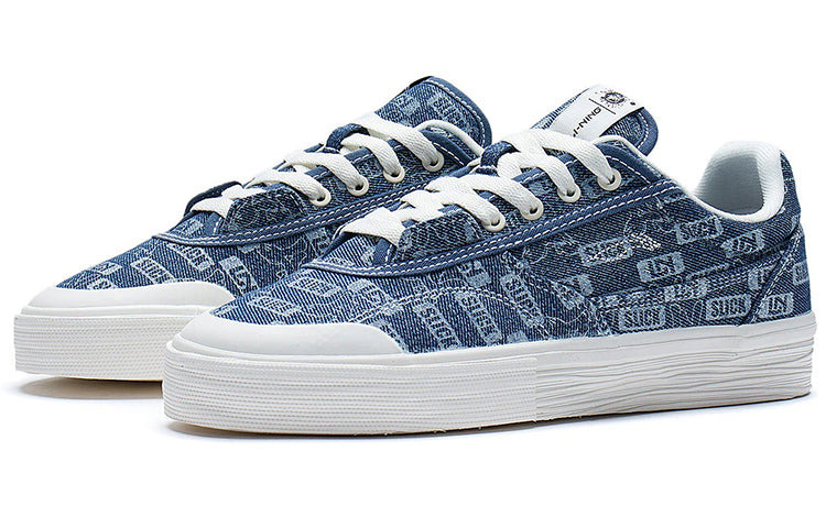 (WMNS) Li-Ning Wave Pro Low x OG_Slick 50/50 'Denim Blue' AECS024-2 - 3