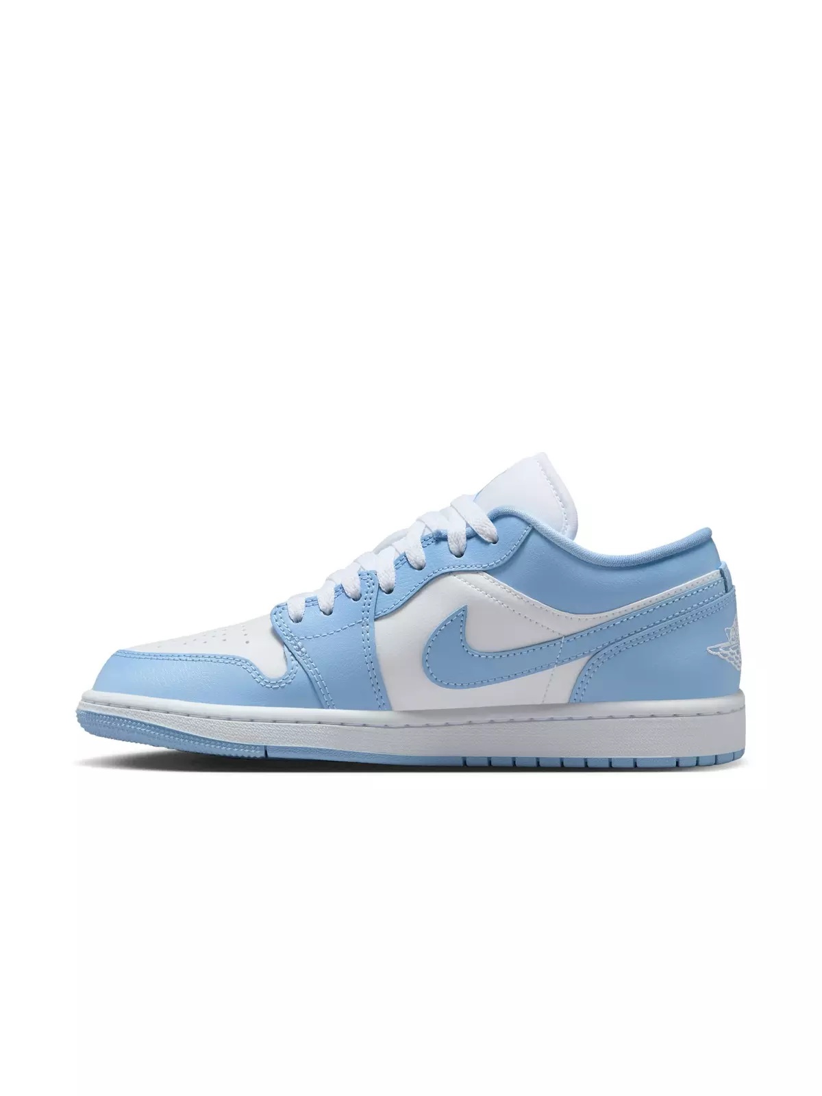 1 Low "White/Aluminum" Women's Shoe - 4