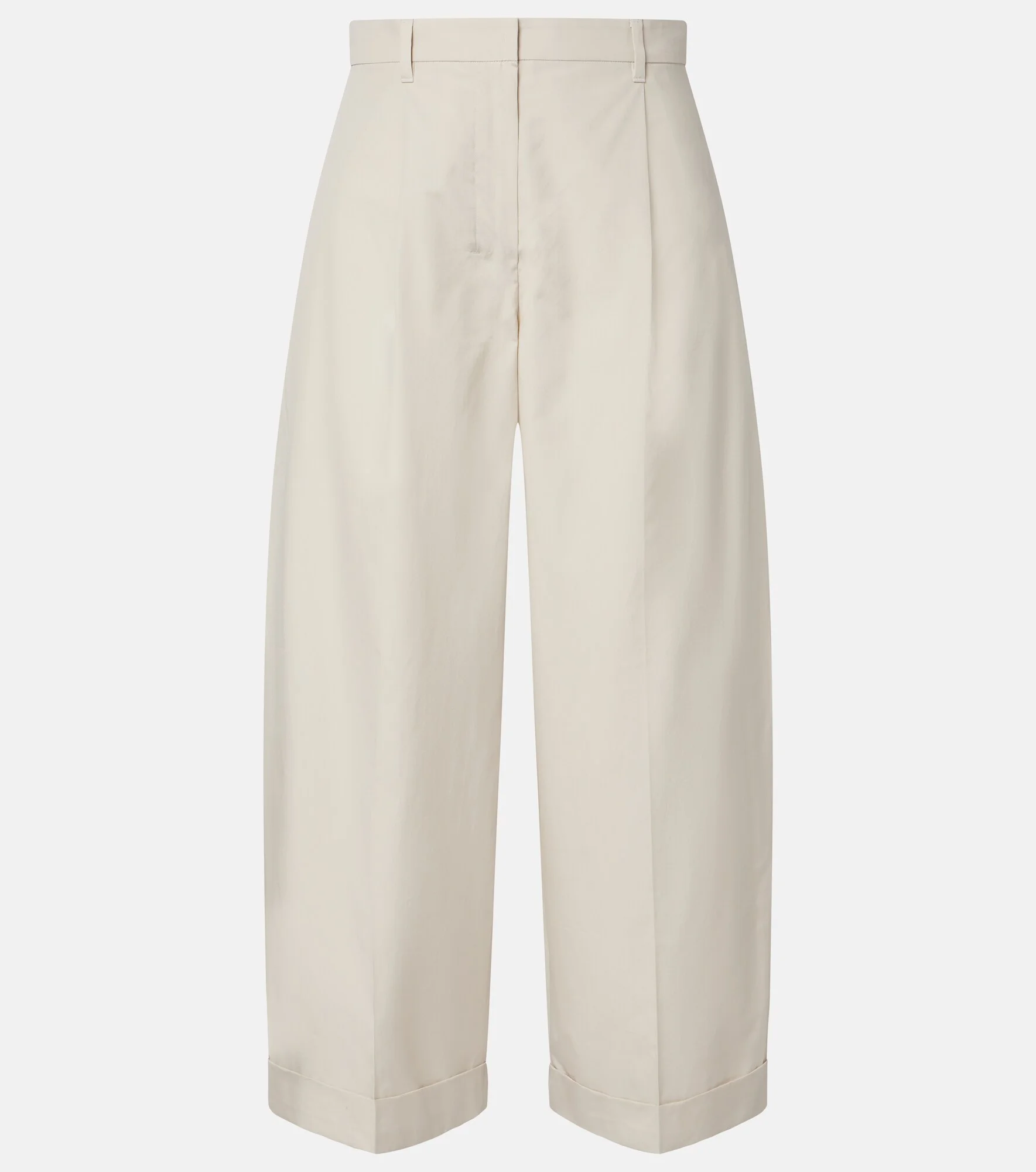 Danza cotton wide-leg pants - 1