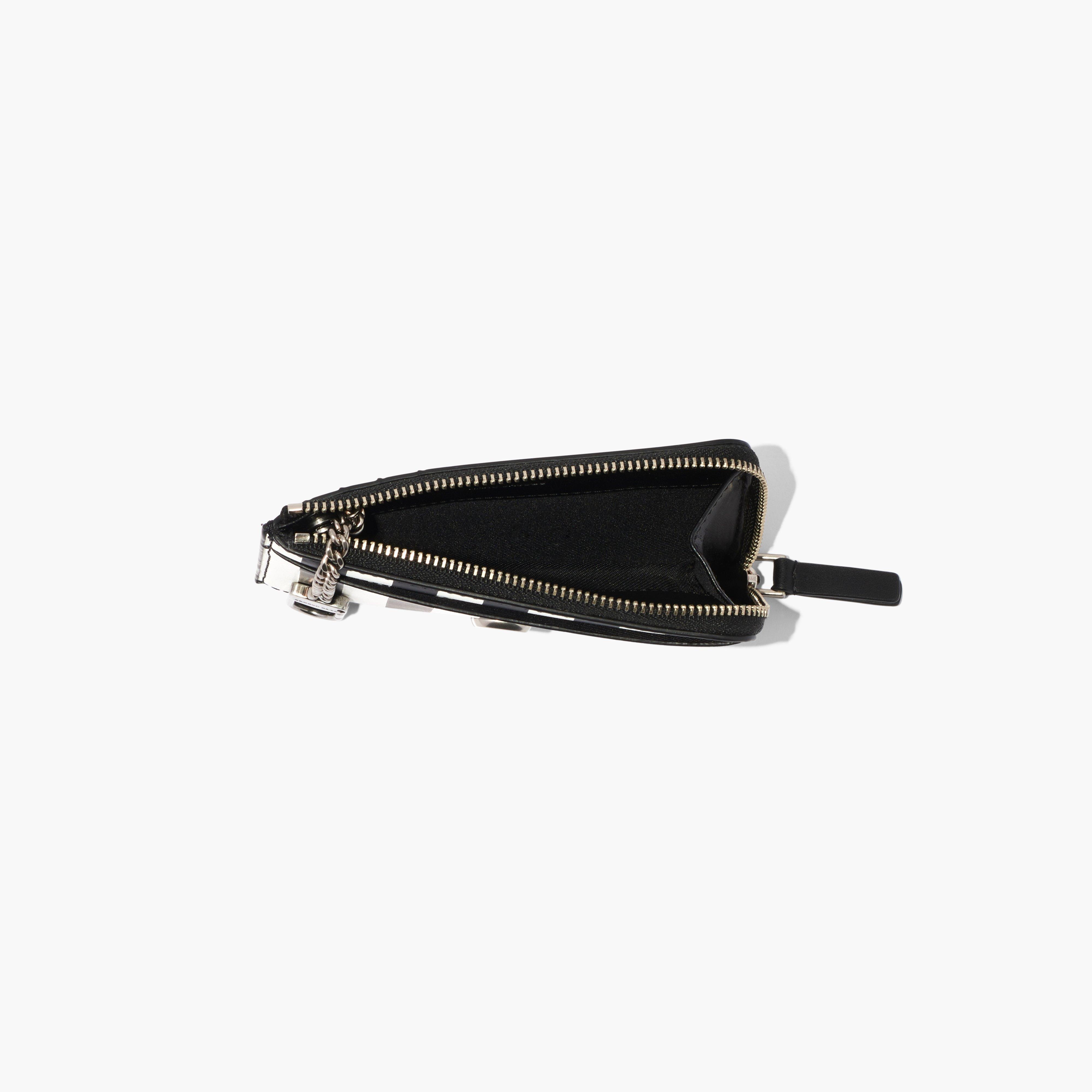 THE STRIPED J MARC TOP ZIP MULTI WALLET - 2