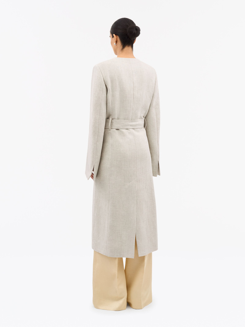 Alarias Cotton Linen Coat 3