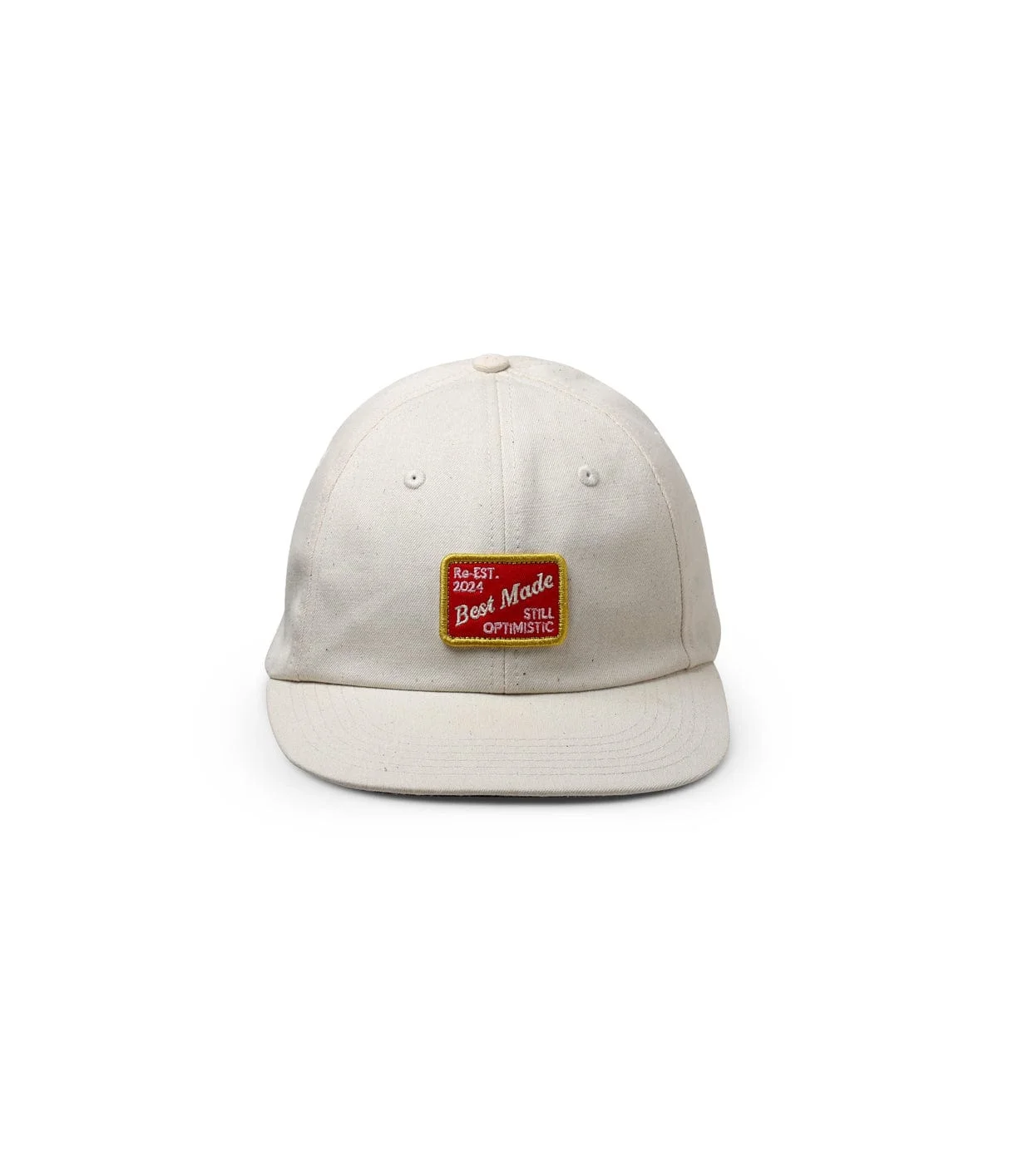 Selvedge Natural Denim Ball Cap - 1