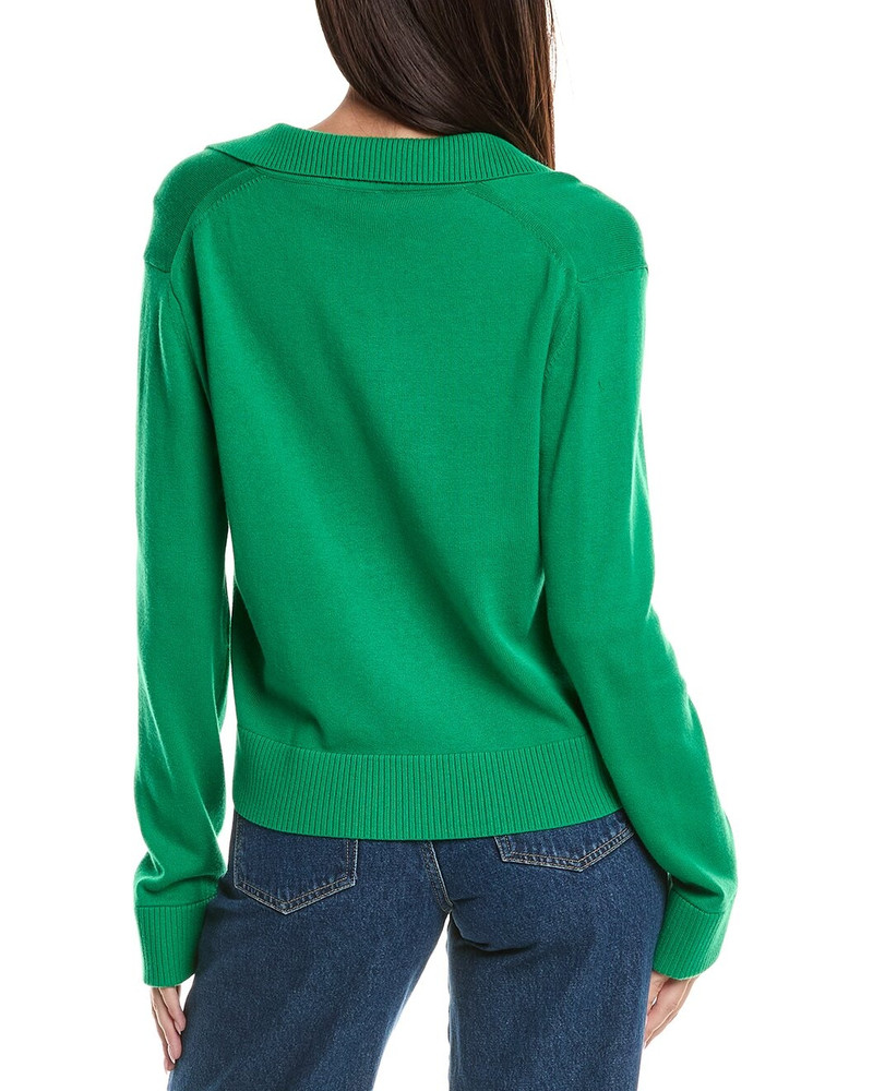 SIMKHAI SIMKHAI Cashmere-Blend Polo Sweater outlook