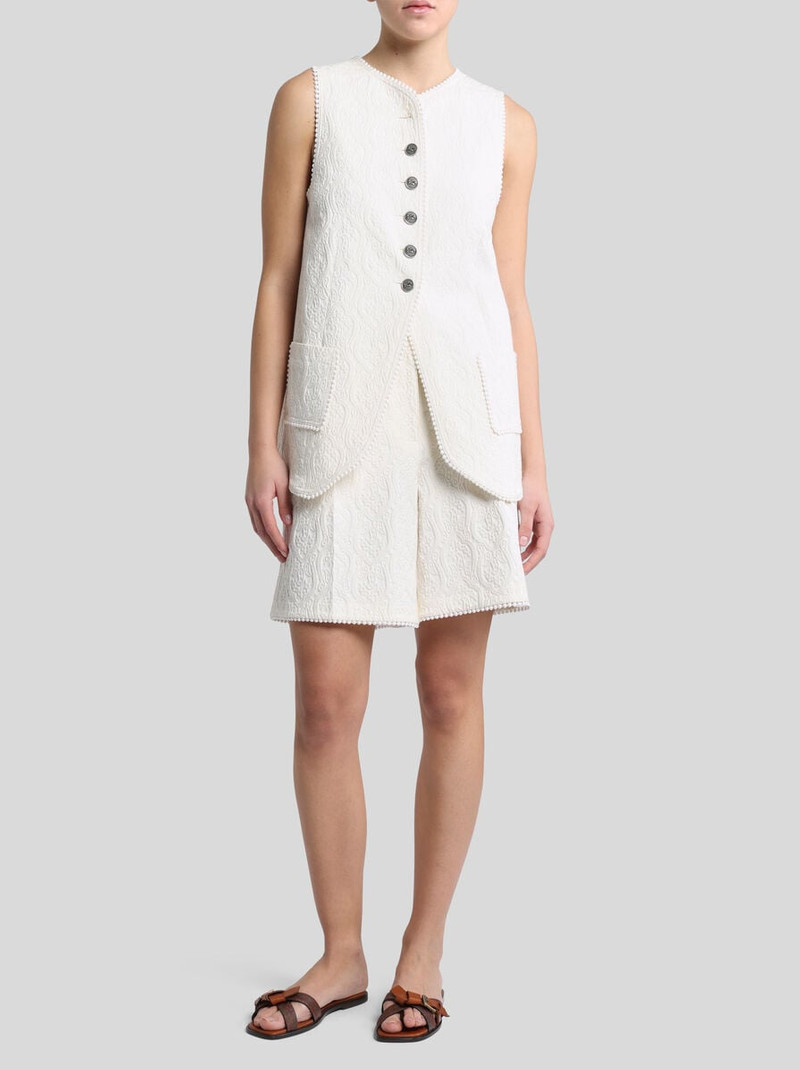 Etro PAISLEY JACQUARD WAISTCOAT outlook