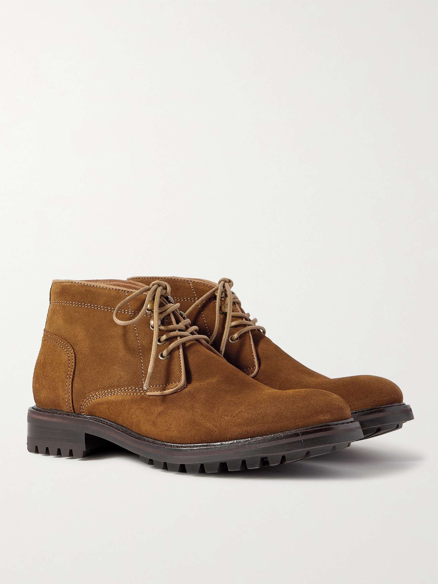 Stafford Suede Chukka Boots - 4