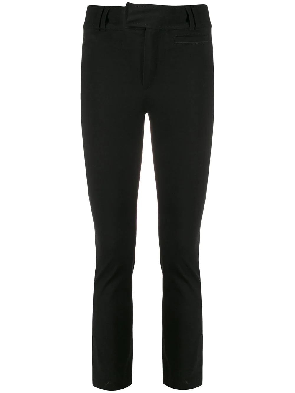 high-rise skinny trousers - 1