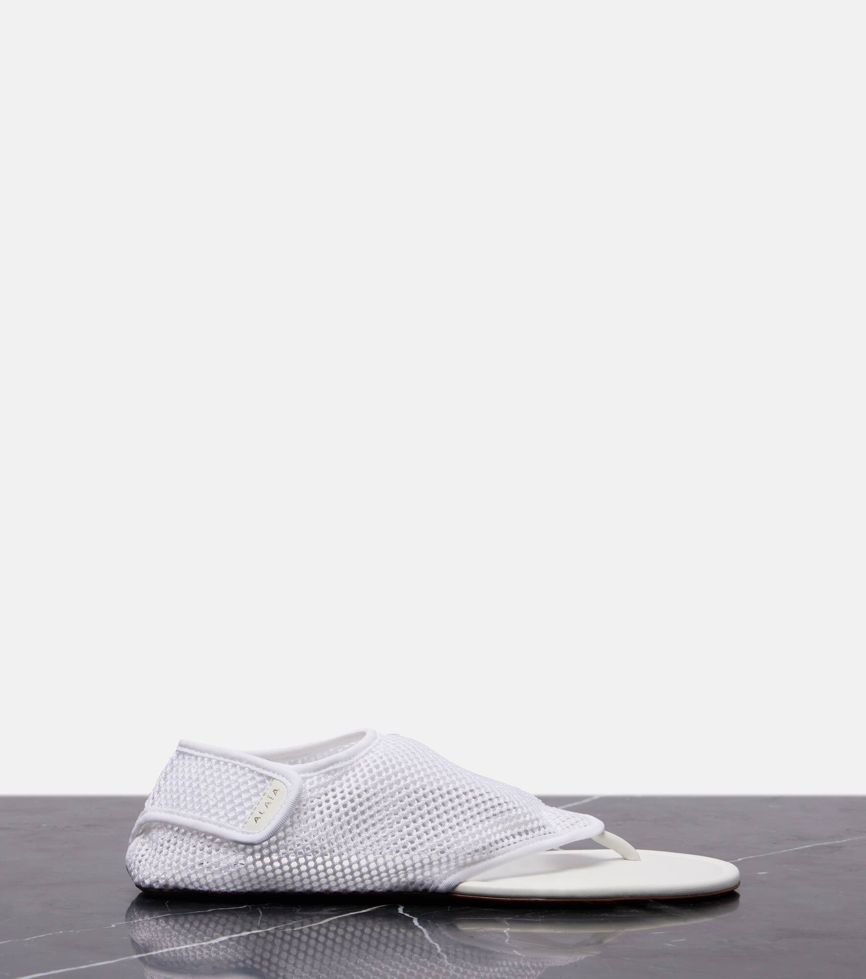 Flex mesh thong sandals - 4