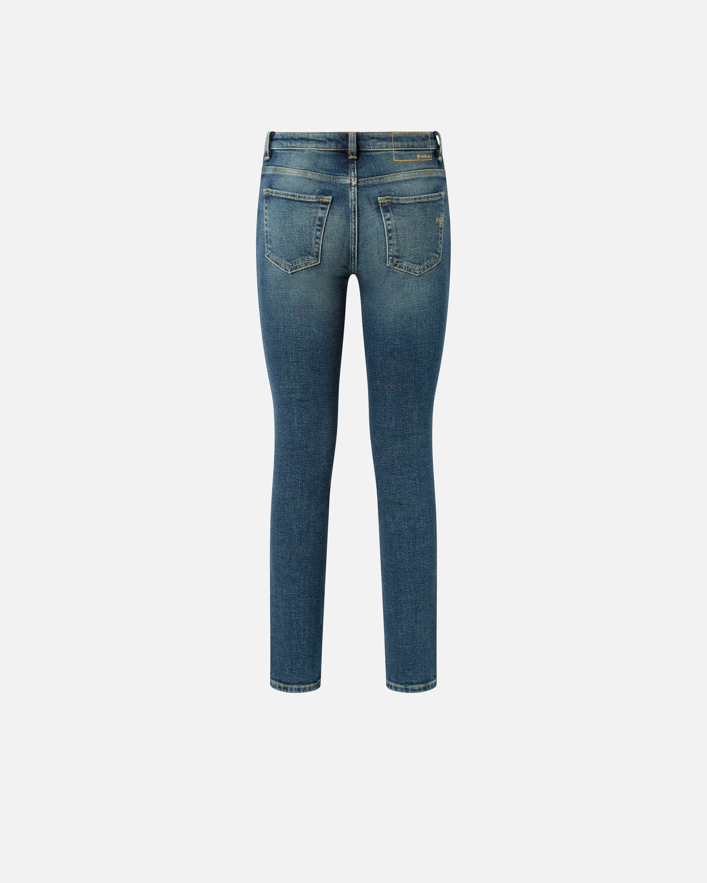 HIGH-WAISTED SKINNY JEANS - 6
