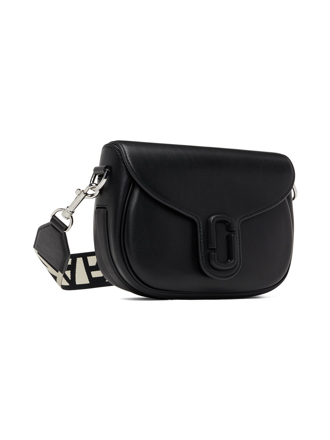 Marc Jacobs Black 'The J Marc' Saddle Bag