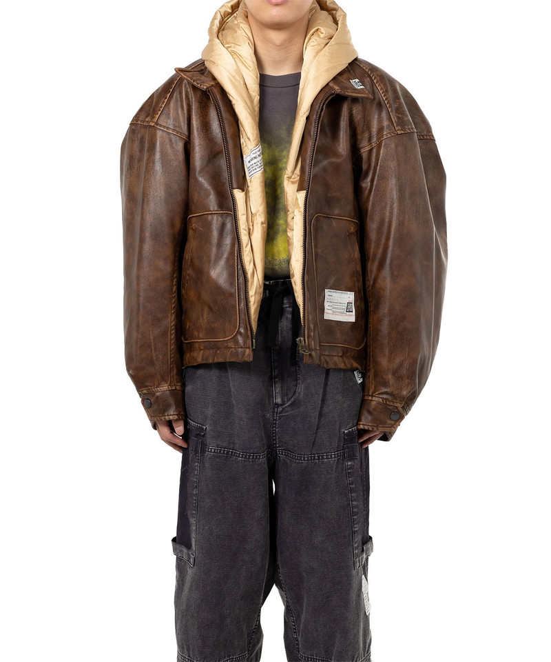 Extended Placket Hood Coated Jacket 10
