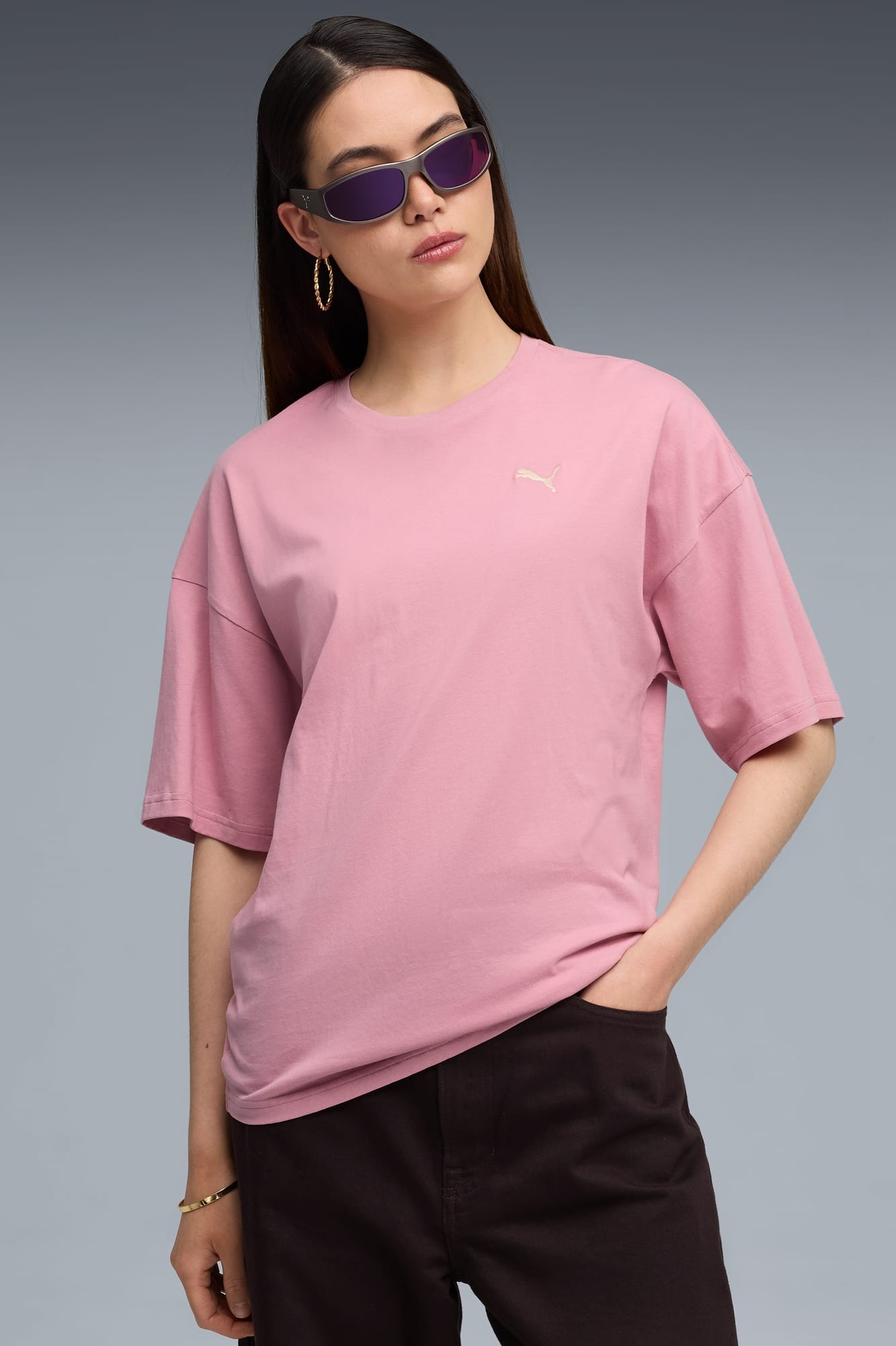 Wardrobe Essentials Women's Oversized Tee - 3