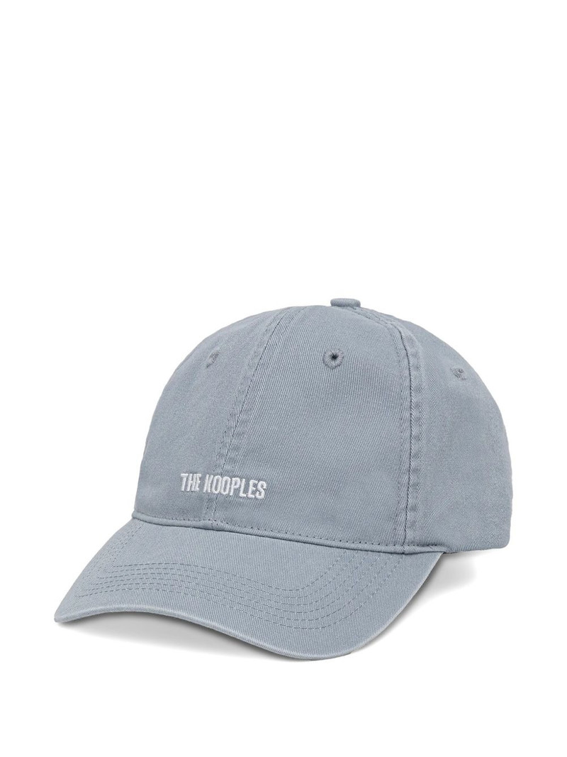 logo-embroidered baseball cap 1