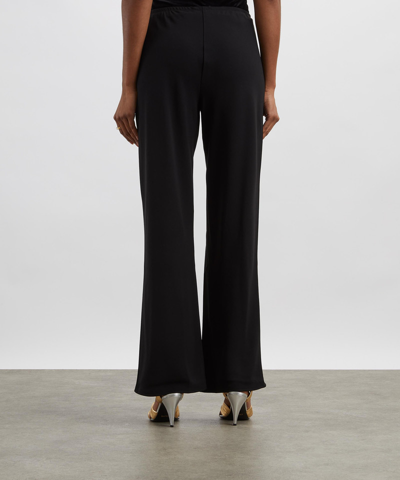 Gale Satin Mis-Rise Bias Trousers 4