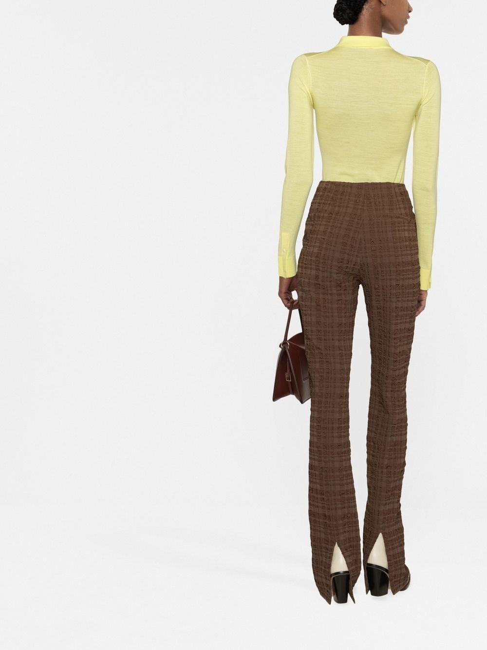 fine-knit long-sleeve shirt - 3