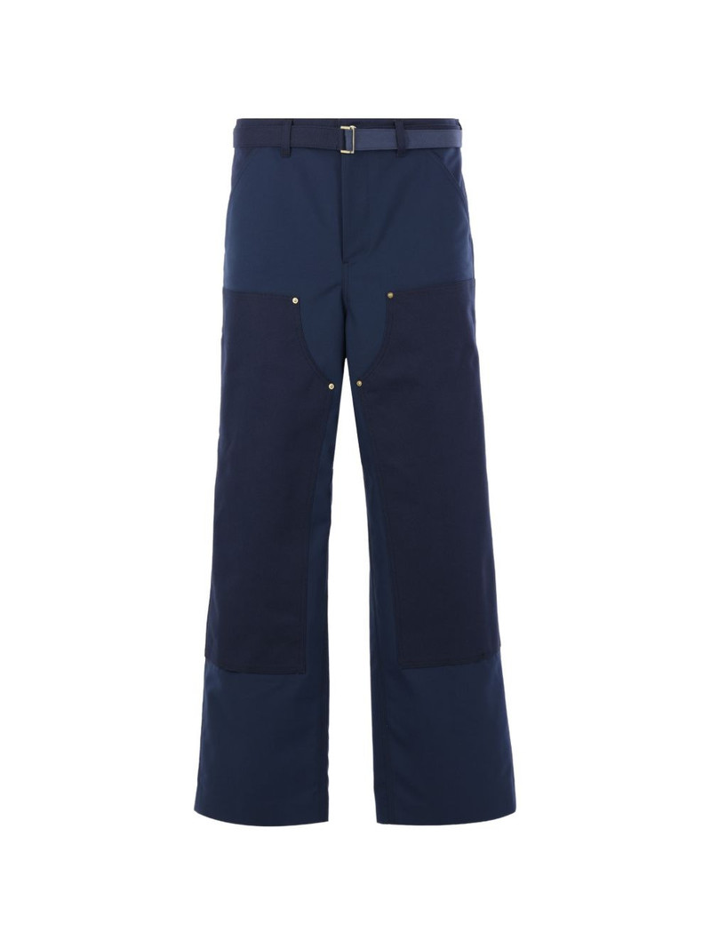 x Carhartt Wip belt loop patch trousers 1