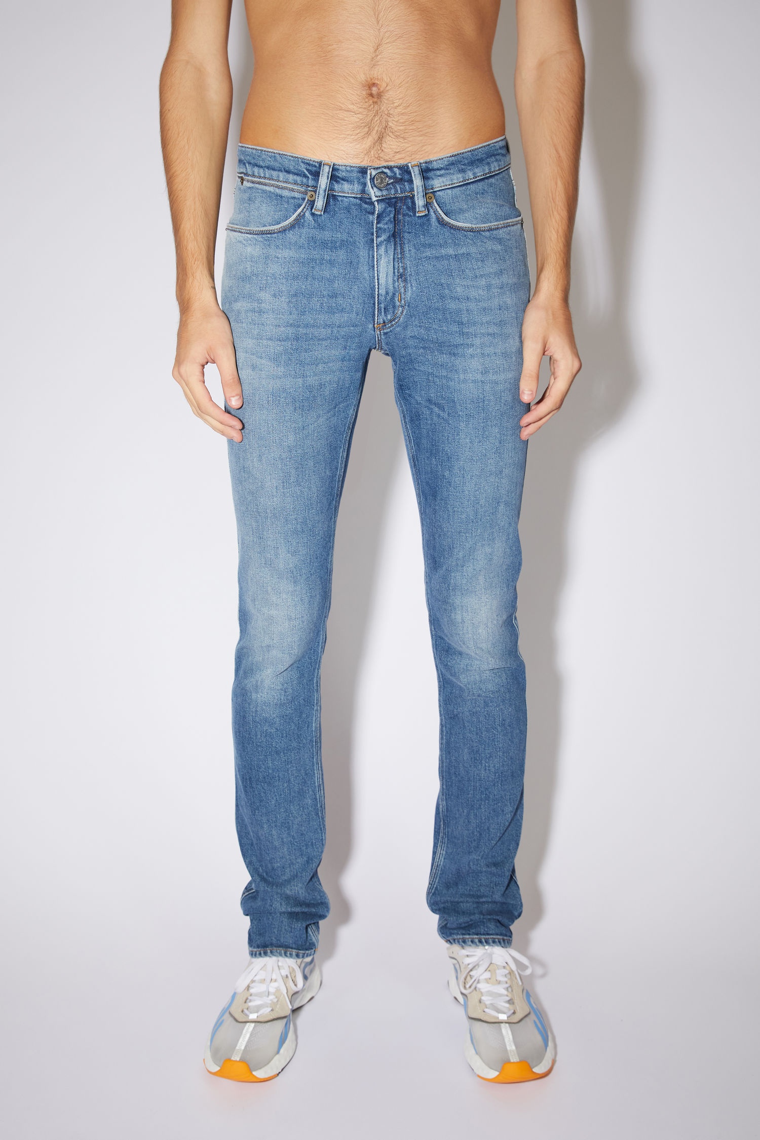 Slim fit jeans - Mid blue - 2