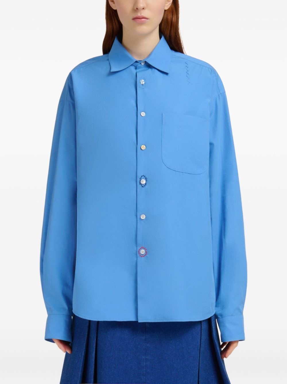button-up long-sleeve shirt - 2