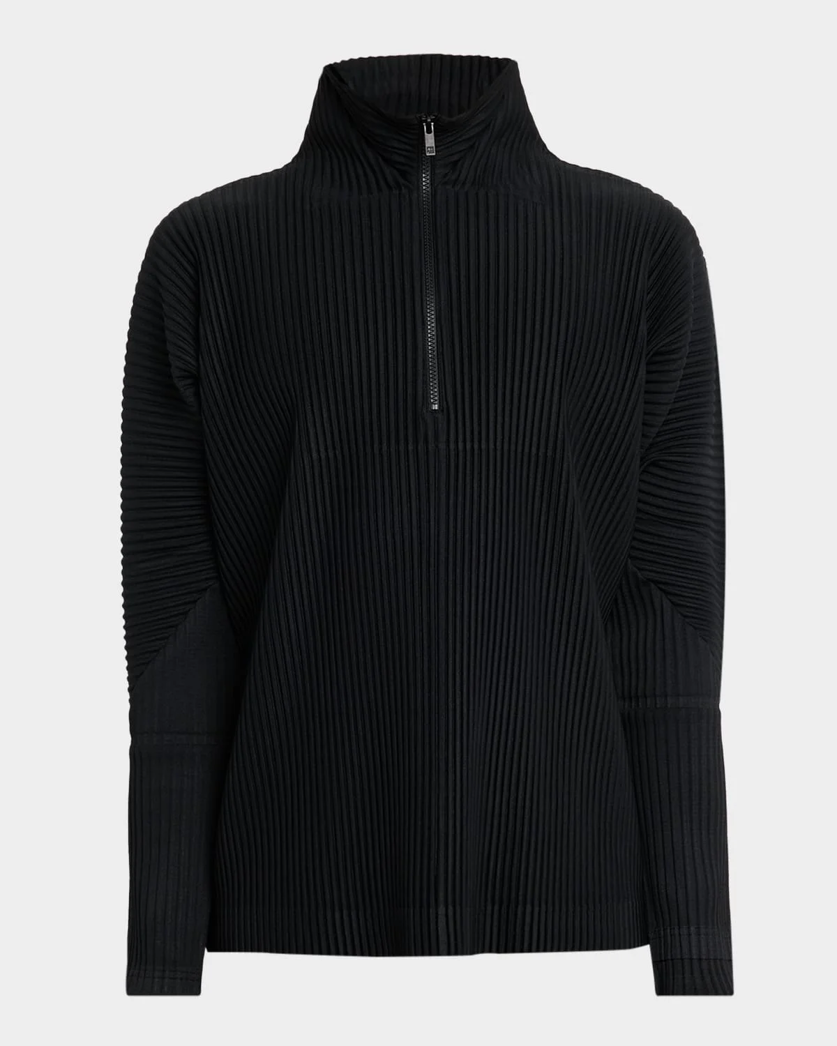 Men's Monthly Colors November Pleated Half-Zip Sweater - 1