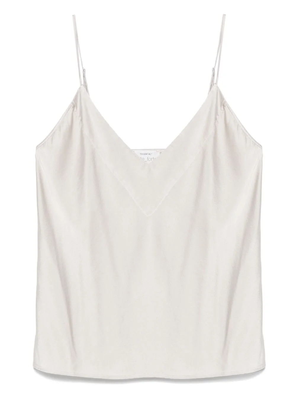 satin-finish top - 1