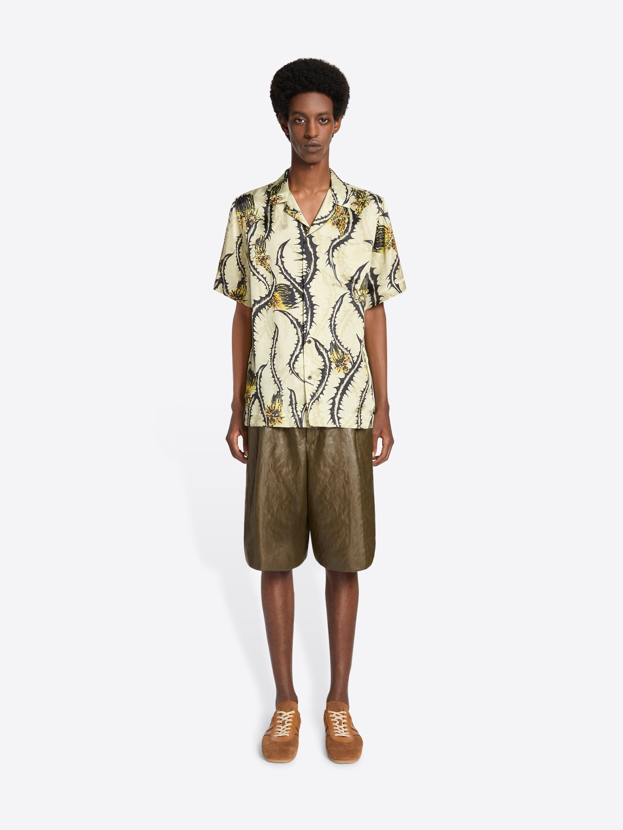 BOXY VISCOSE SHIRT - 2