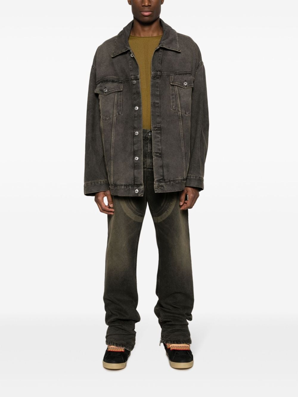 Wheel Over faded jeans - 2