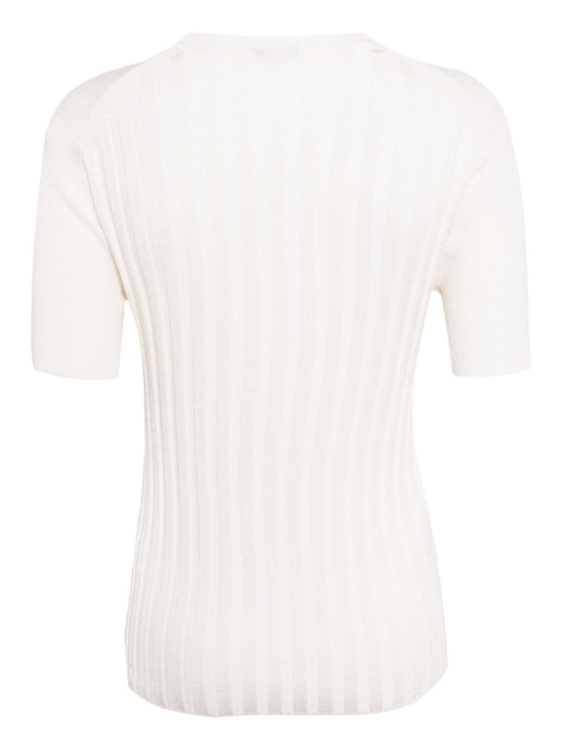 JOSEPH round-neck knitted top outlook
