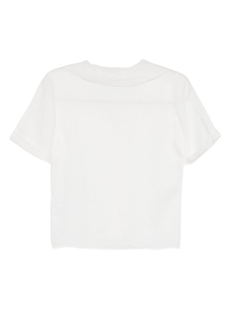 FRAME scallop-sailor top outlook