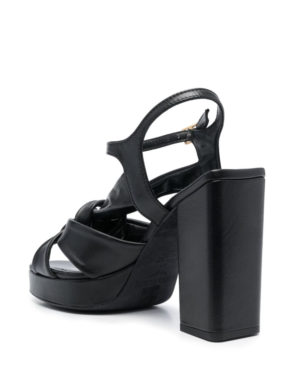 Forget Me Knot leather sandals - 3